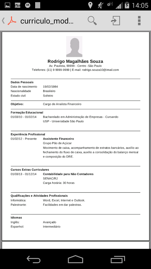 Curriculum vitae,resume