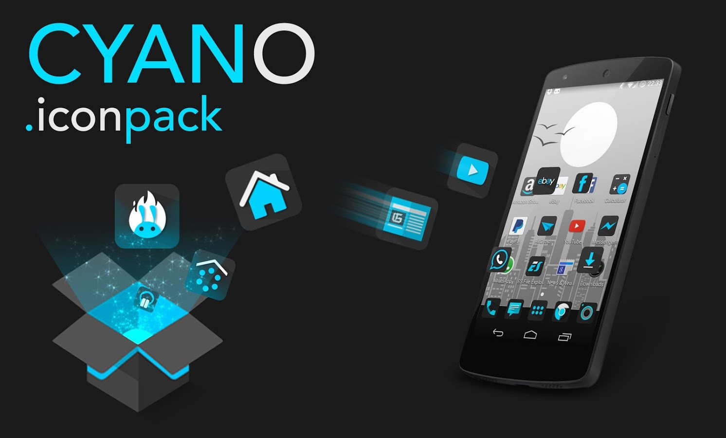 Cyano - Icon pack