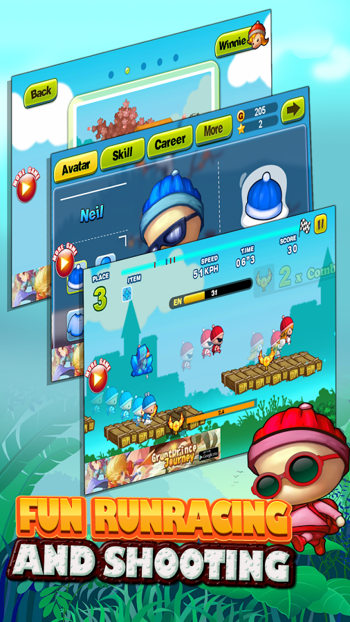 Fun Run Racing And Shooting