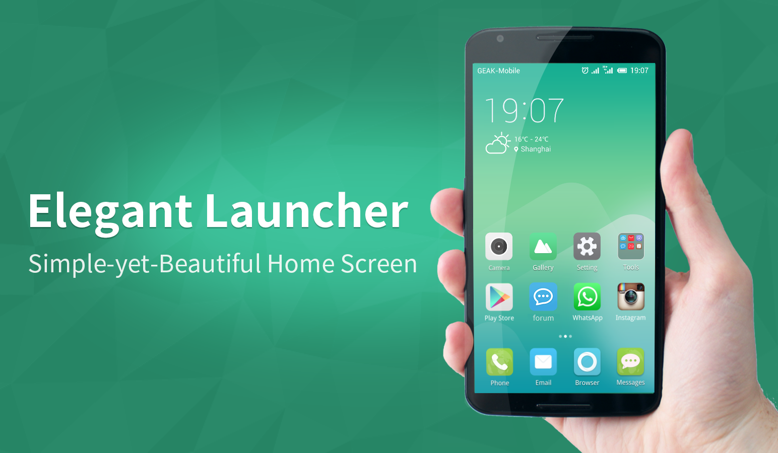 GEAK Launcher-Easy Fast Power
