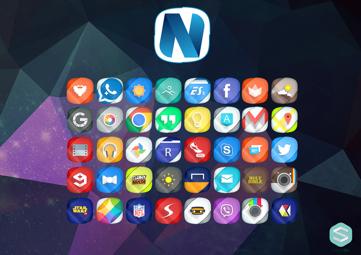 Nano Icons Theme