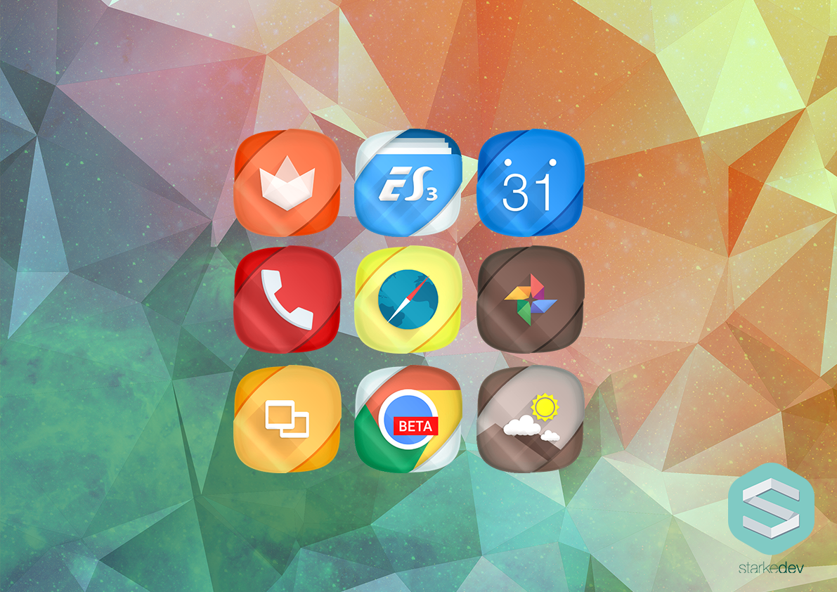 Nano Icons Theme