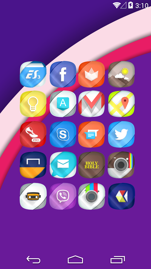 Nano Icons Theme