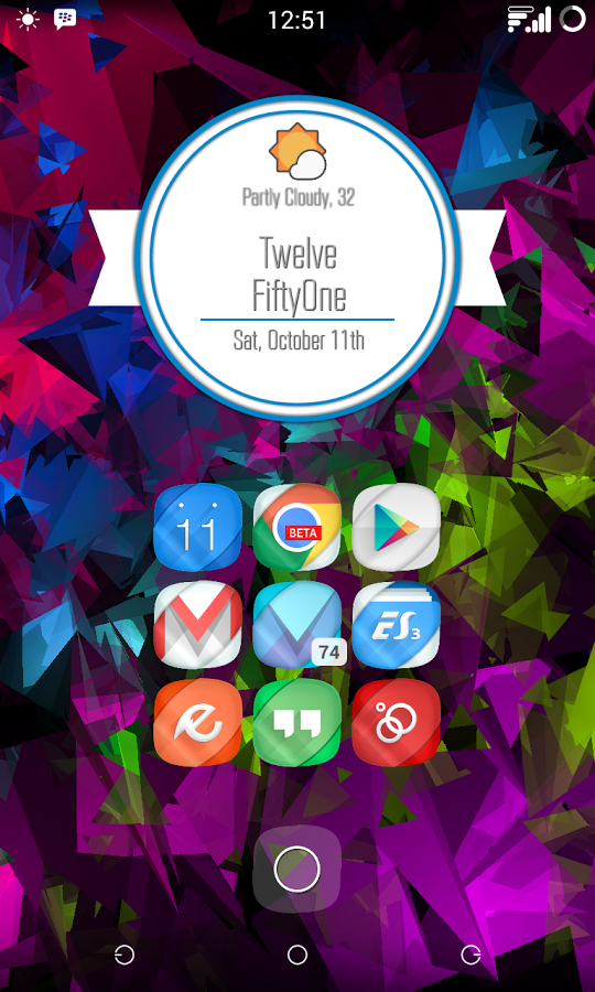 Nano Icons Theme