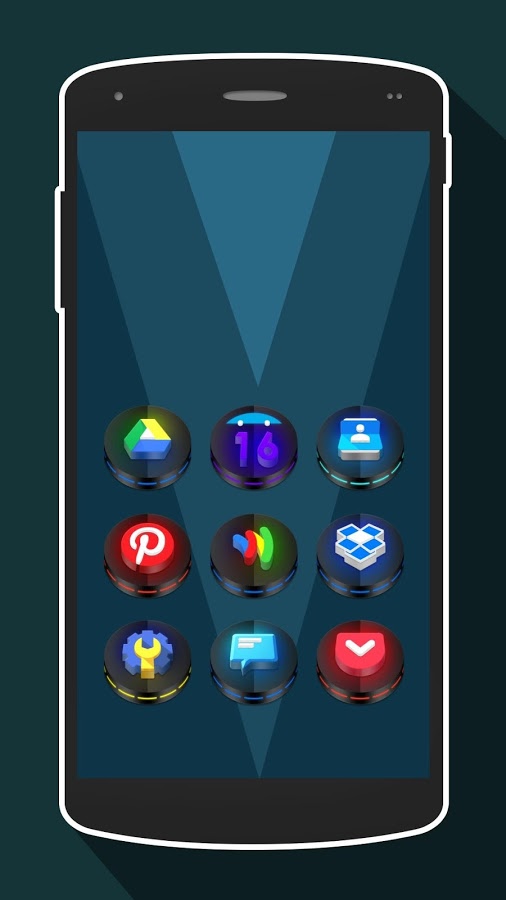 Neon 3D icon Pack