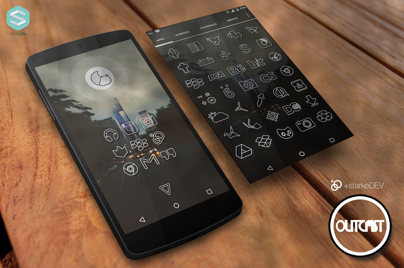 Outcast Icons Theme