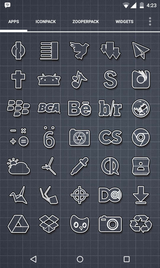 Outcast Icons Theme