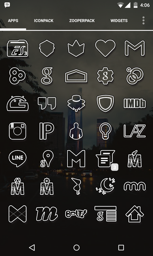 Outcast Icons Theme