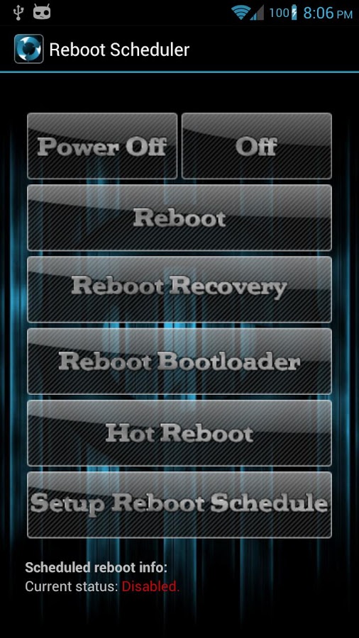 Reboot Scheduler