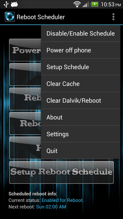 Reboot Scheduler