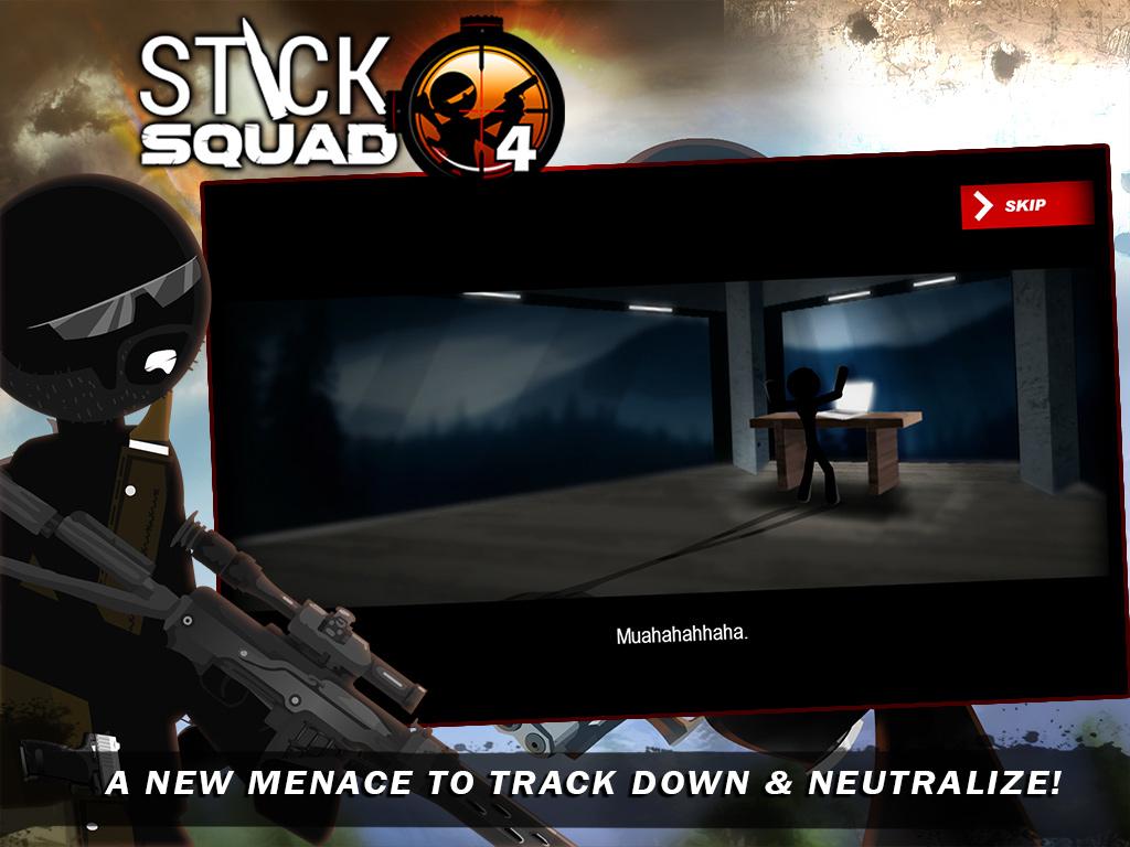 Stick Squad 4 - Sniper's Eye (Mod Money) 