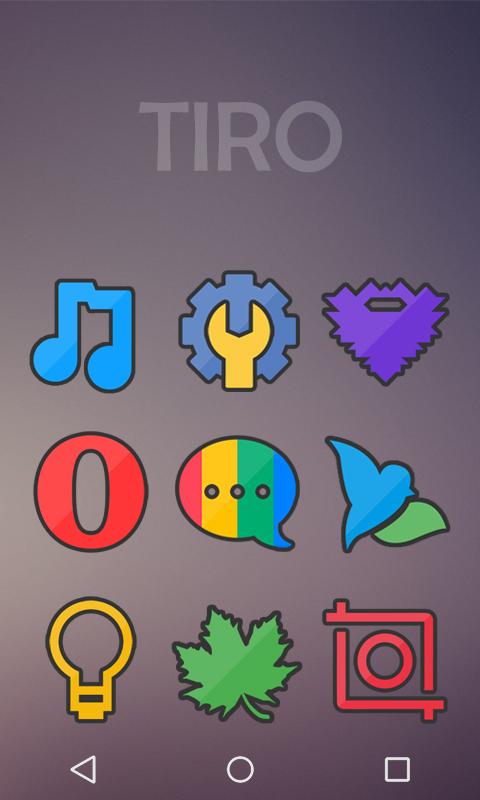 Tiro - Icon Pack