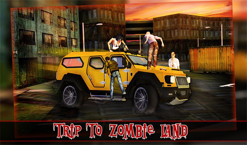 Zombie Escape Driving 3D