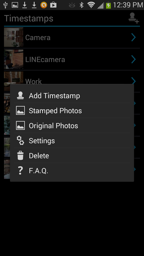 Camera Timestamp Add-on