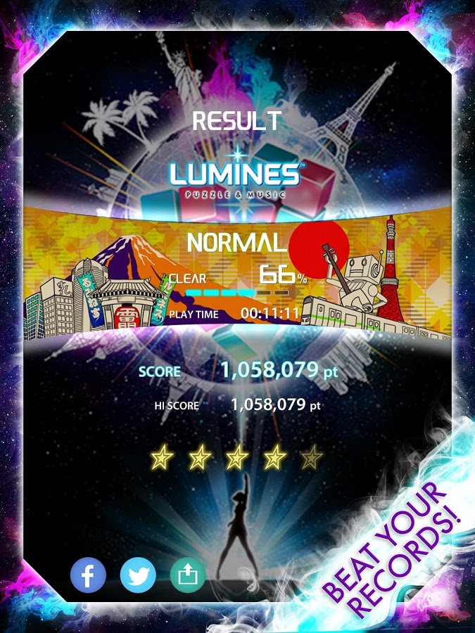 LUMINES PUZZLE AND MUSIC