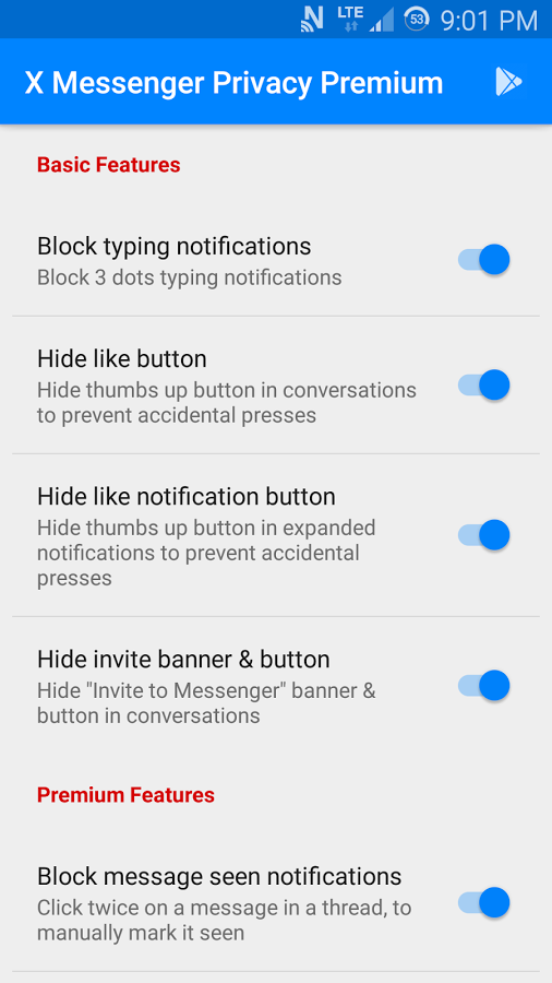 X Messenger Privacy Premium