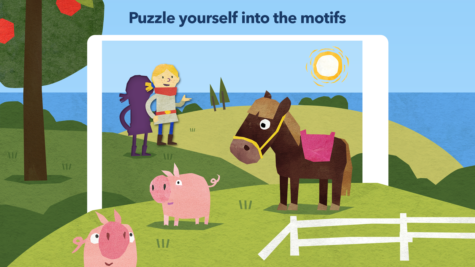 Fiete Puzzle - Free Kids Games with Animals