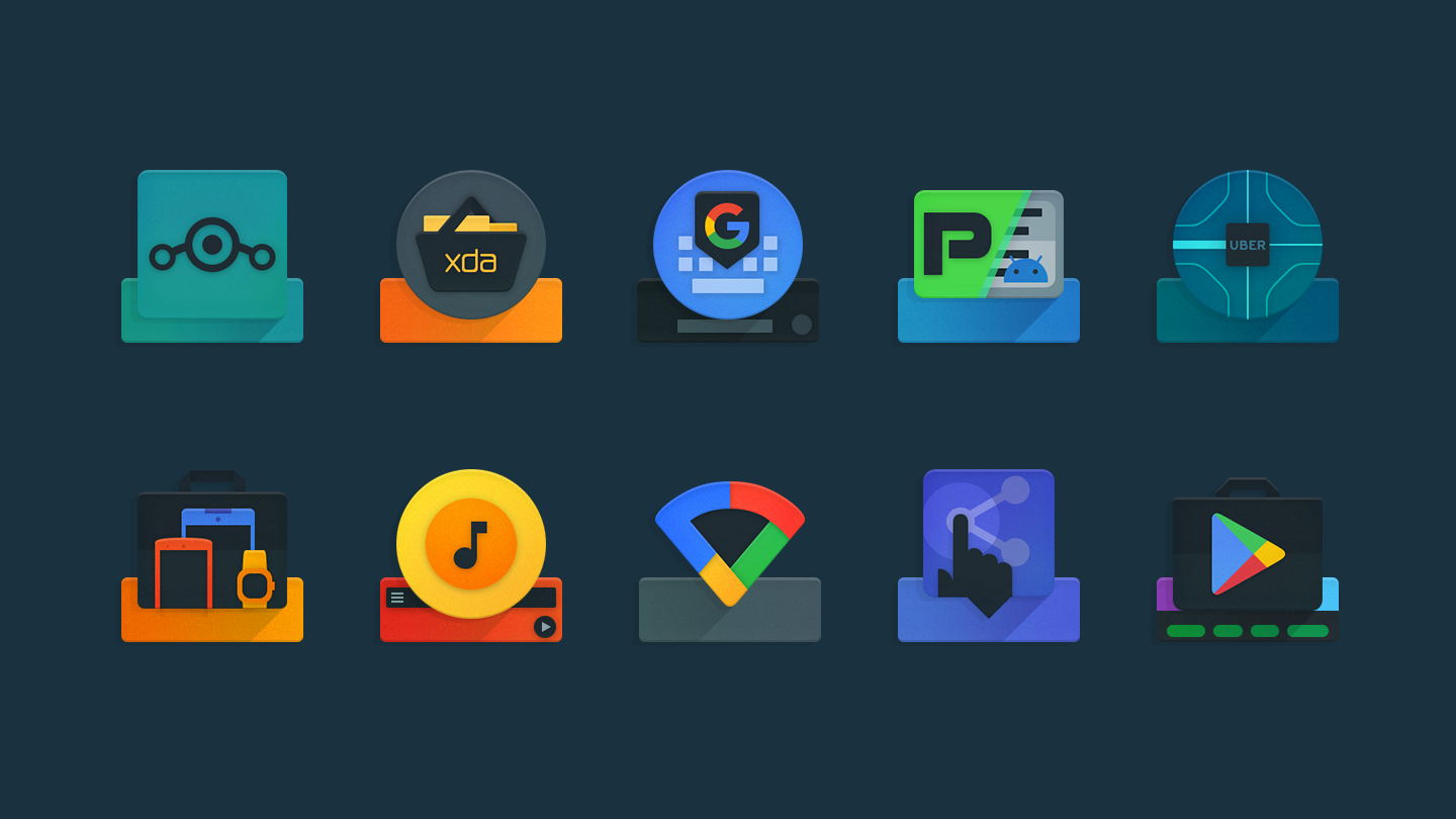Ombre - Icon Pack