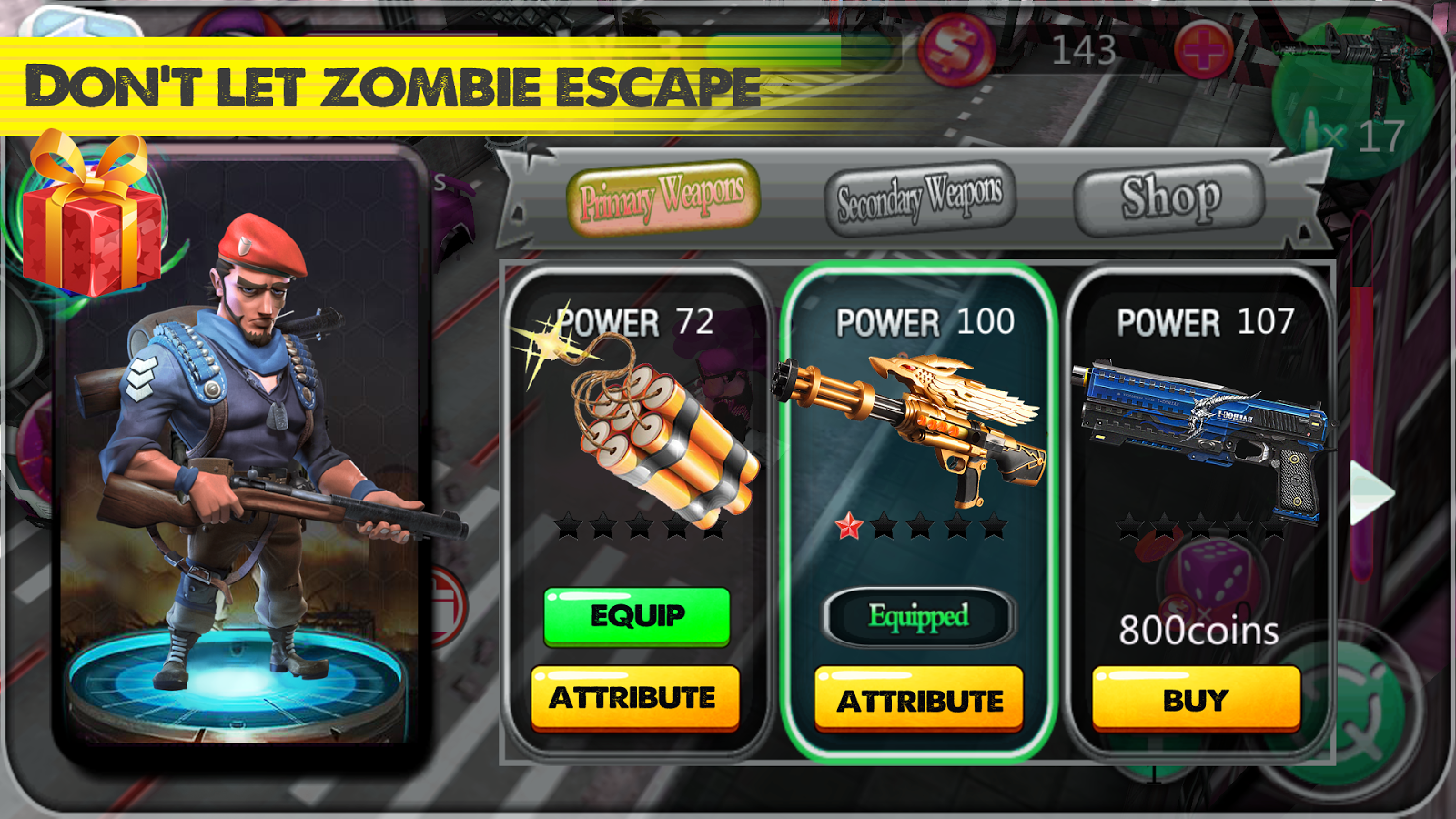 Zombie Street Battle (Mod Money)