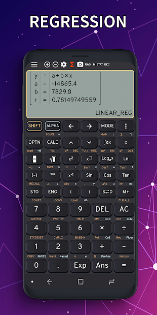 Math Camera fx calculator 991 Solve = taking photo