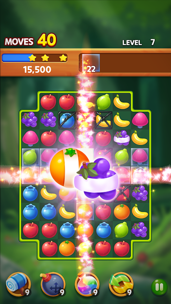 Fruit Magic Master: Match 3 Puzzle