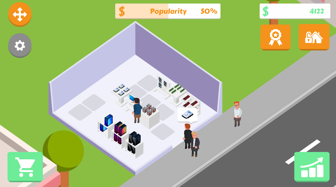 Gaming Shop Tycoon  - Idle Shopkeeper Tycoon Game  (Mod Mone