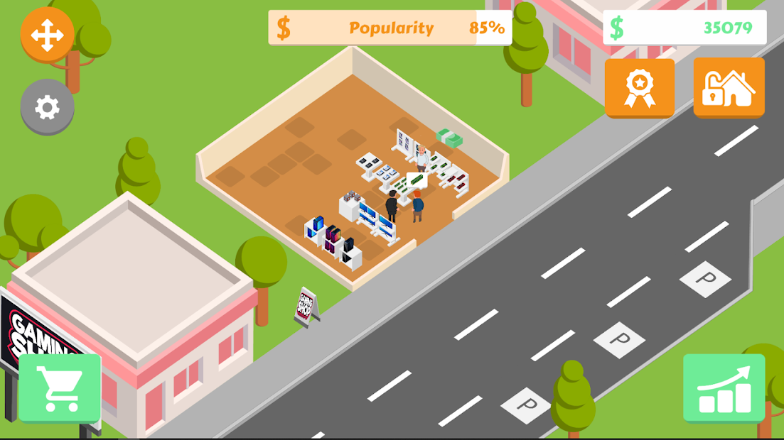 Gaming Shop Tycoon  - Idle Shopkeeper Tycoon Game  (Mod Mone