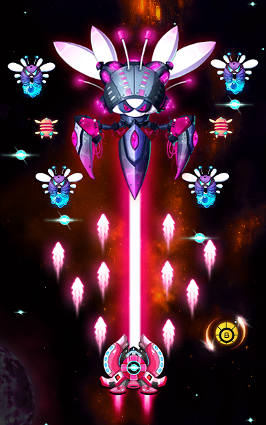 Space Hunter: Galaxy Attack Arcade Shooting Game (Mod Money)