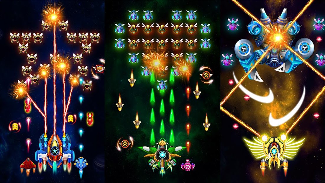 Space Hunter: Galaxy Attack Arcade Shooting Game (Mod Money)