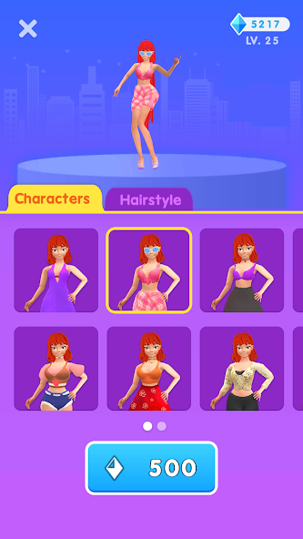 Baixe o Dancing Hair - Music Race 3D MOD APK v1.0.66 para Android