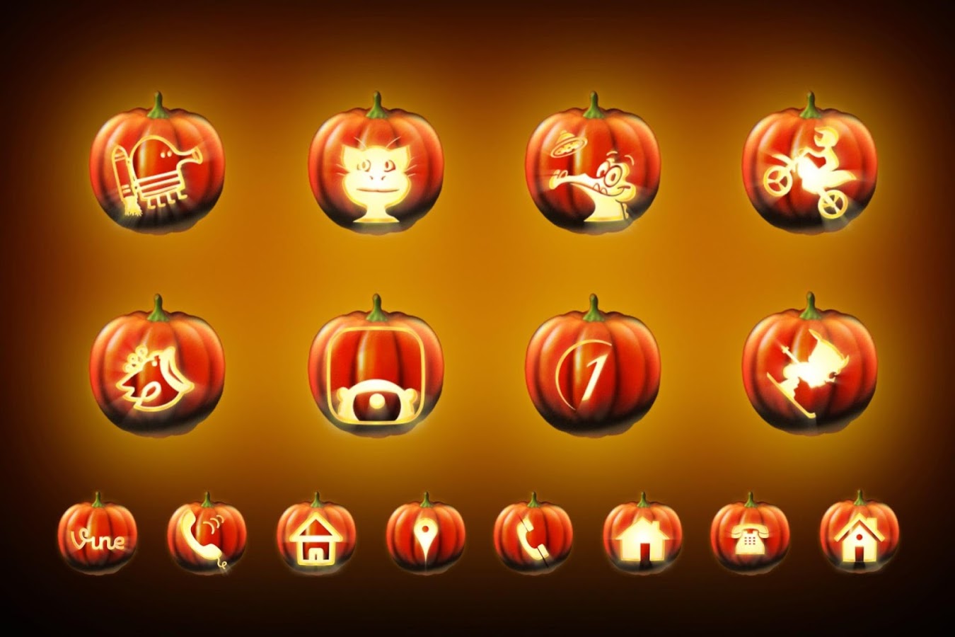 Halloween Icon Pack Theme