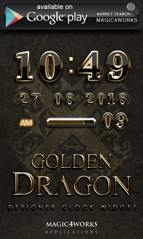 icon pack golden dragon