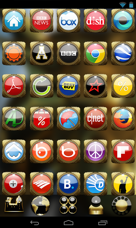 icon pack golden dragon