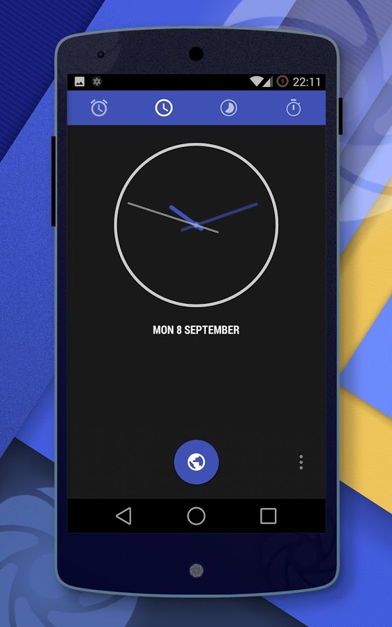 Lollipop 5.0 DarkBlue Theme