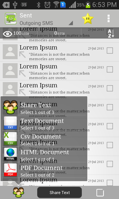 SMS Converter ( All in one )