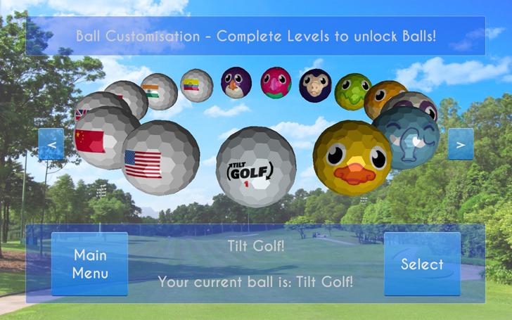 Tilt Golf: Online Tournament