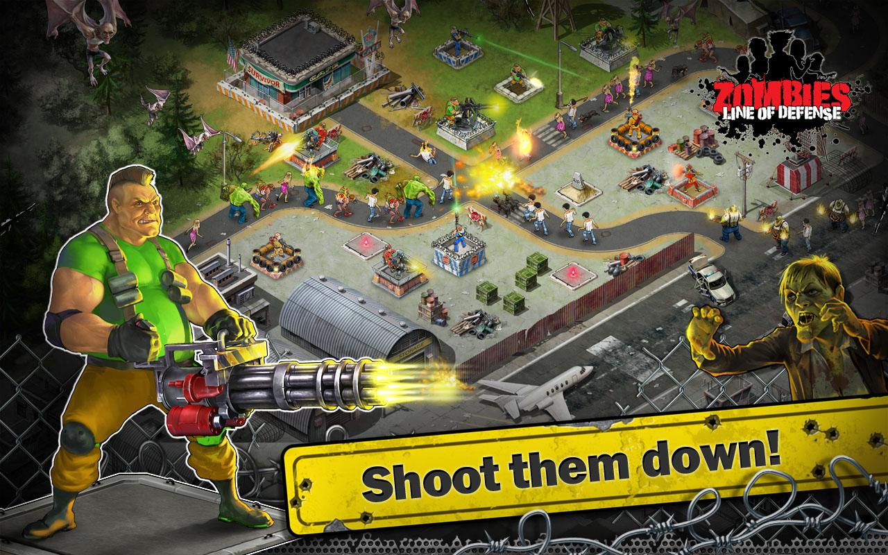 Zombies: Line of Defense (Mod Money)