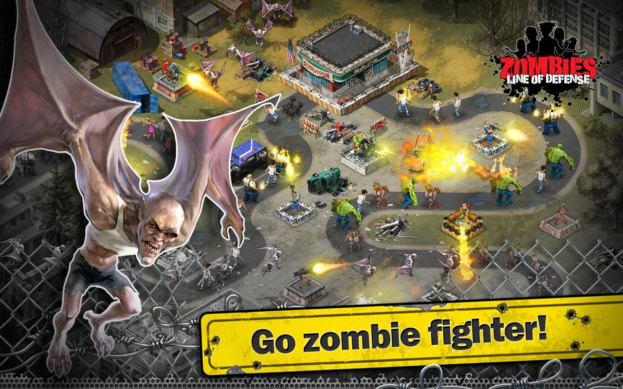 Zombies: Line of Defense (Mod Money)