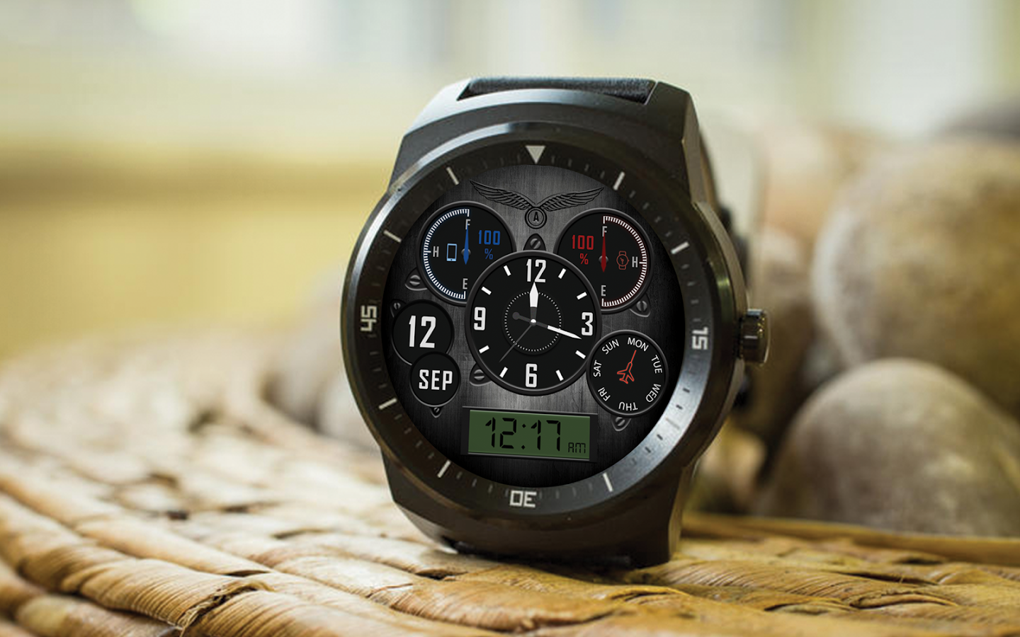 Aviator watch face HD Bundle