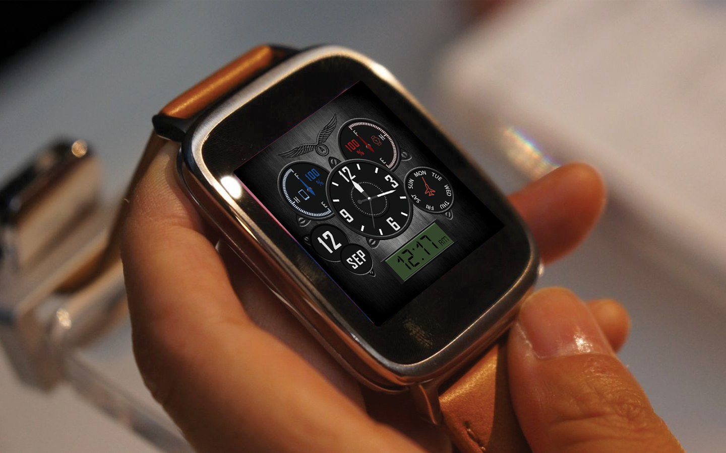 Aviator watch face HD Bundle