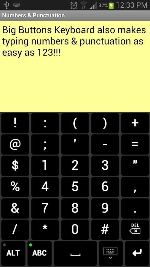 Big Buttons Keyboard Deluxe