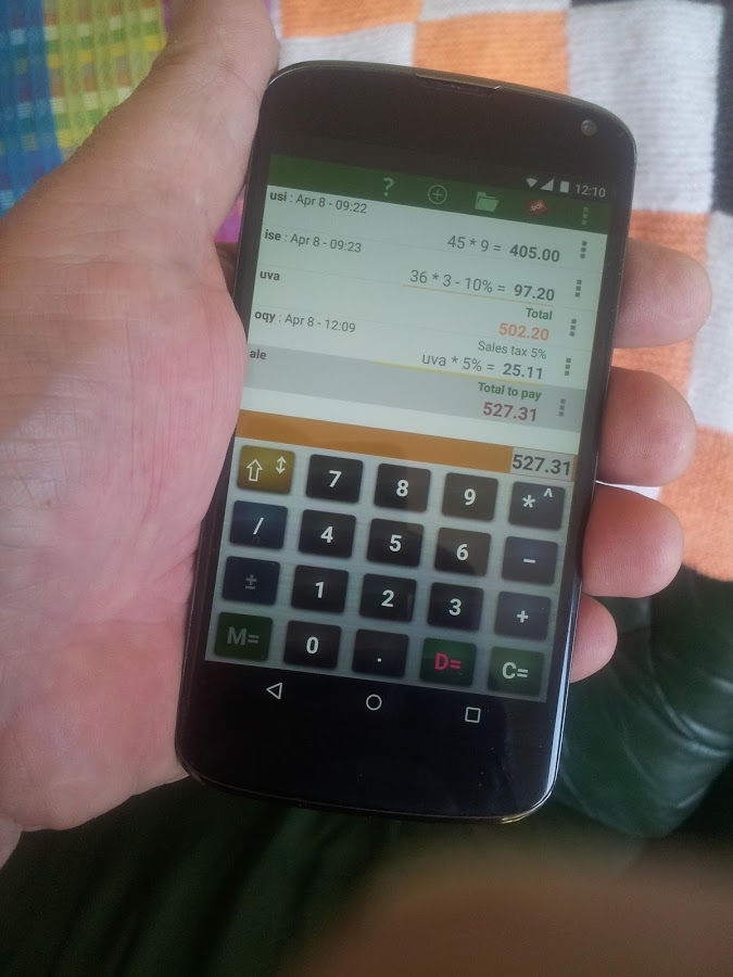 Business commercial calculator