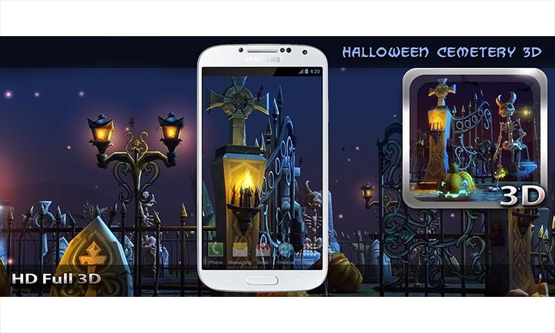 Halloween Cemetery 3D LWP