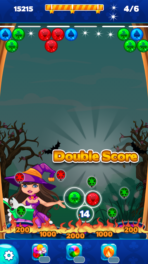 Halloween Town Bubble Shooter