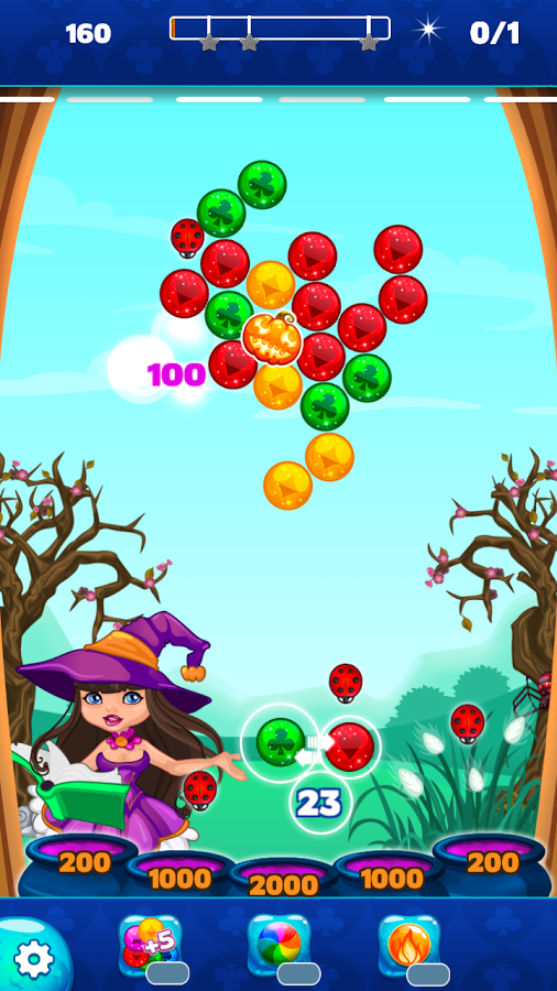 Halloween Town Bubble Shooter