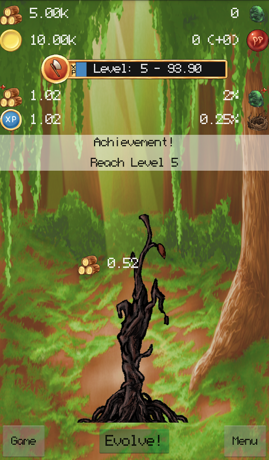 Idle Evolution
