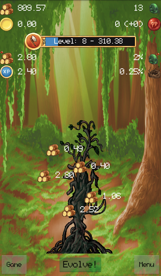 Idle Evolution