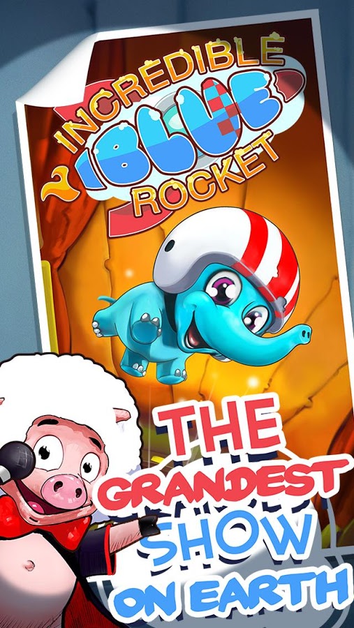 Incredible Blue Rocket