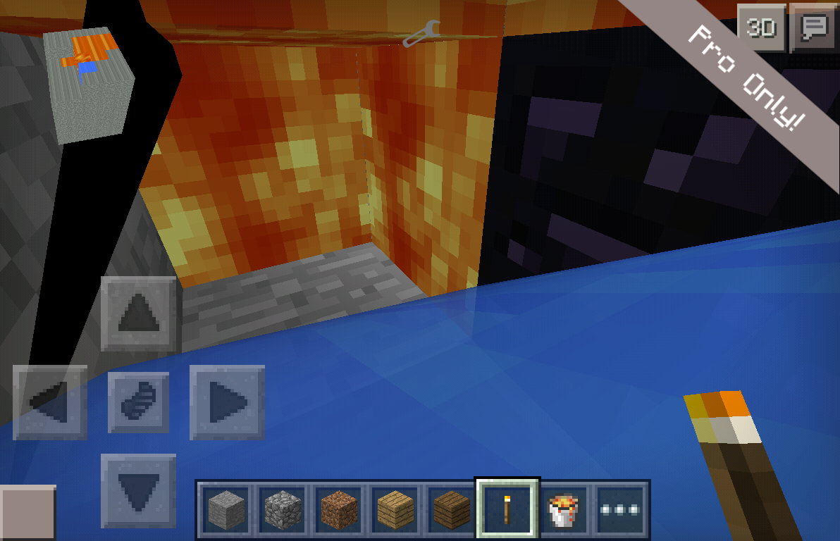 MCPE 3D Mini-Map Mod Pro