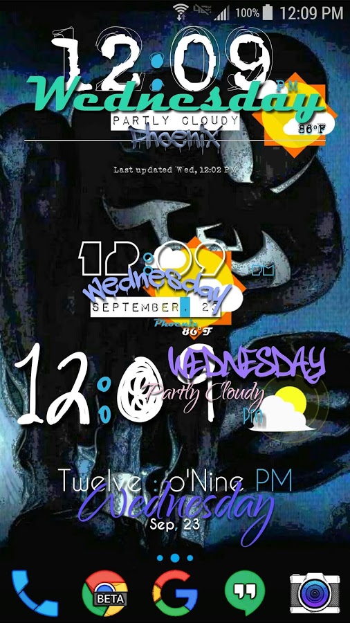 Mech-X for Zooper Widget Pro